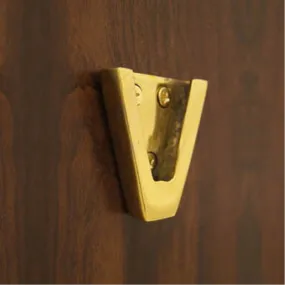 Weems & Plath Brass Bell Wall Bracket