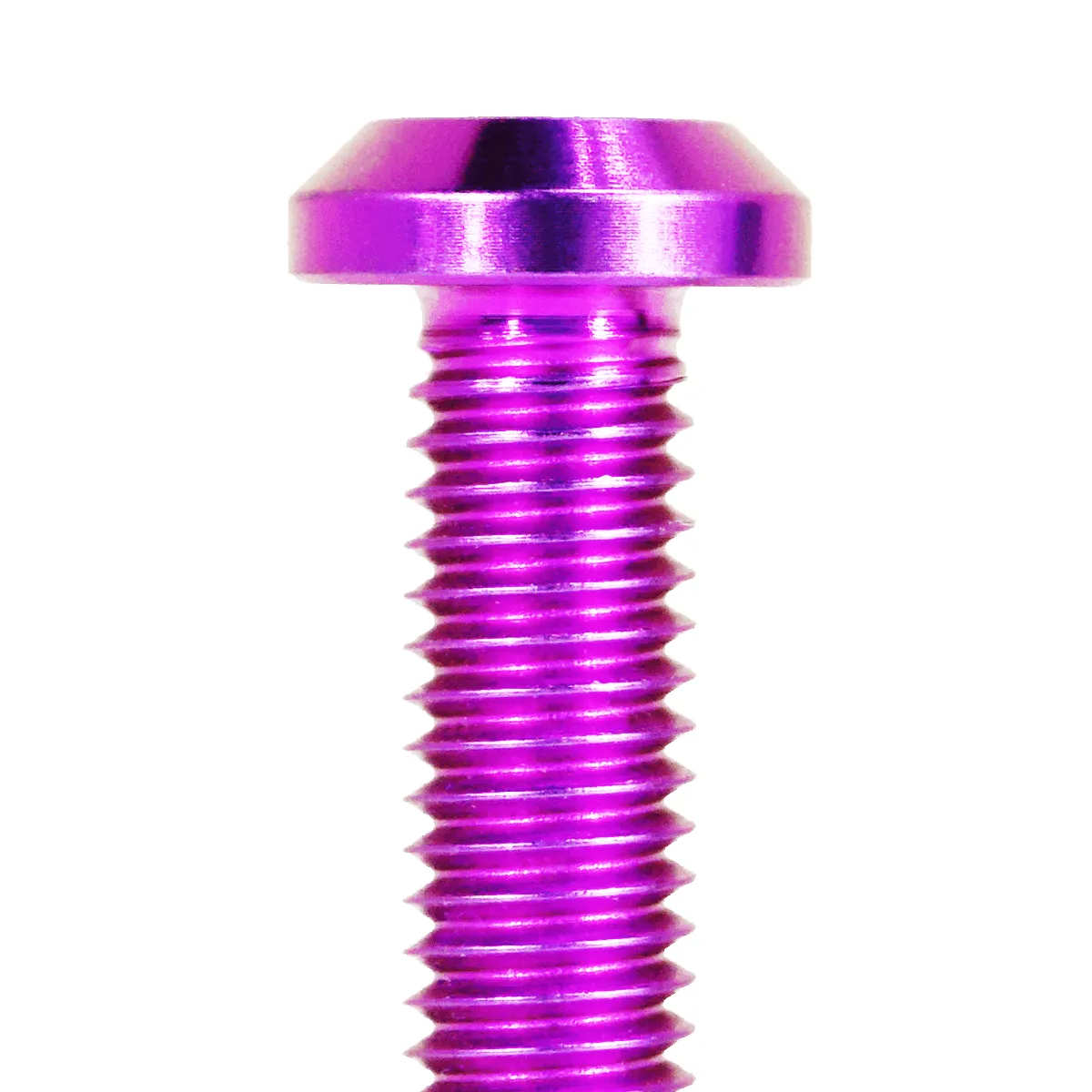 ZSPEC M10-1.25x25mm Dress Up Bolts® Fastener, Titanium GR5, Angled Head, Per Each