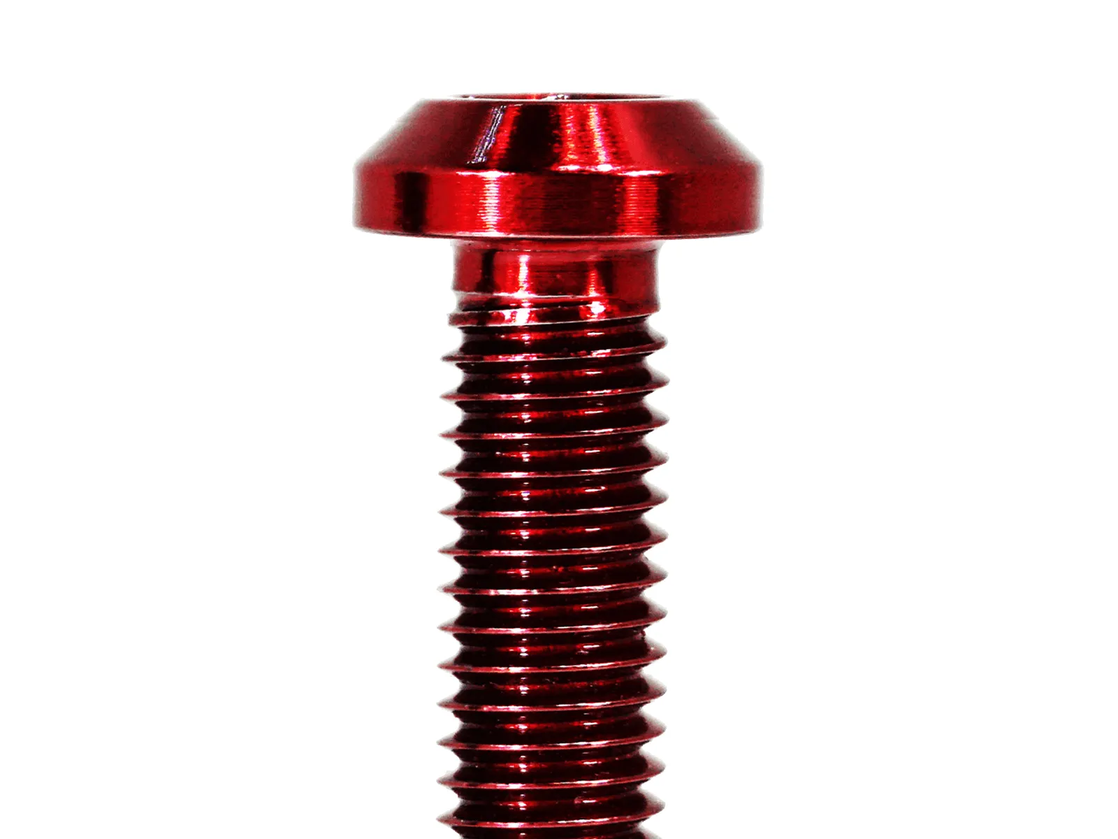 ZSPEC M10-1.25x30mm Dress Up Bolts® Fastener, Titanium GR5, Angled Head, Per Each