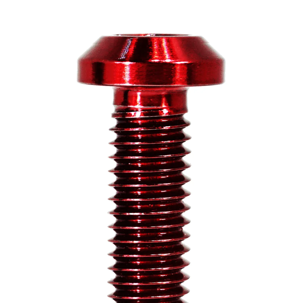 ZSPEC M10-1.5x35mm Dress Up Bolts® Fastener, Titanium GR5, Angled Head, Per Each