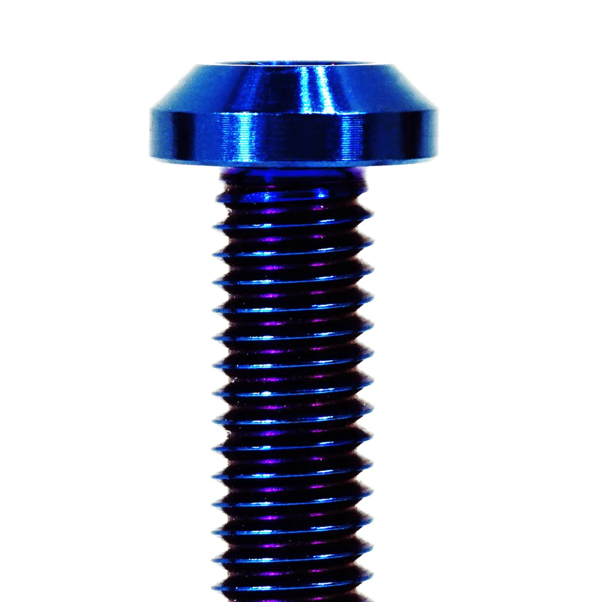 ZSPEC M5-0.8x20mm Dress Up Bolt® Fastener, Angled Head, Titanium Grade-5, Per Each