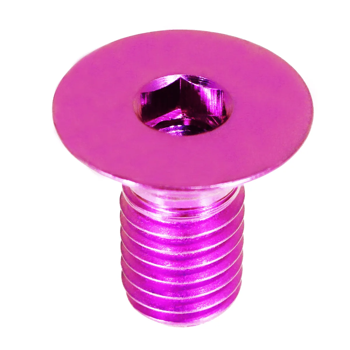 ZSPEC M6-1.0x12mm Flat-Head FHSC Fastener/Bolt, Titanium Grade-5, Per Each