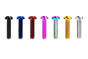 ZSPEC M6-1.0x24mm Dress Up Bolt® Fastener, Angled Head, Titanium Grade-5, Per Each