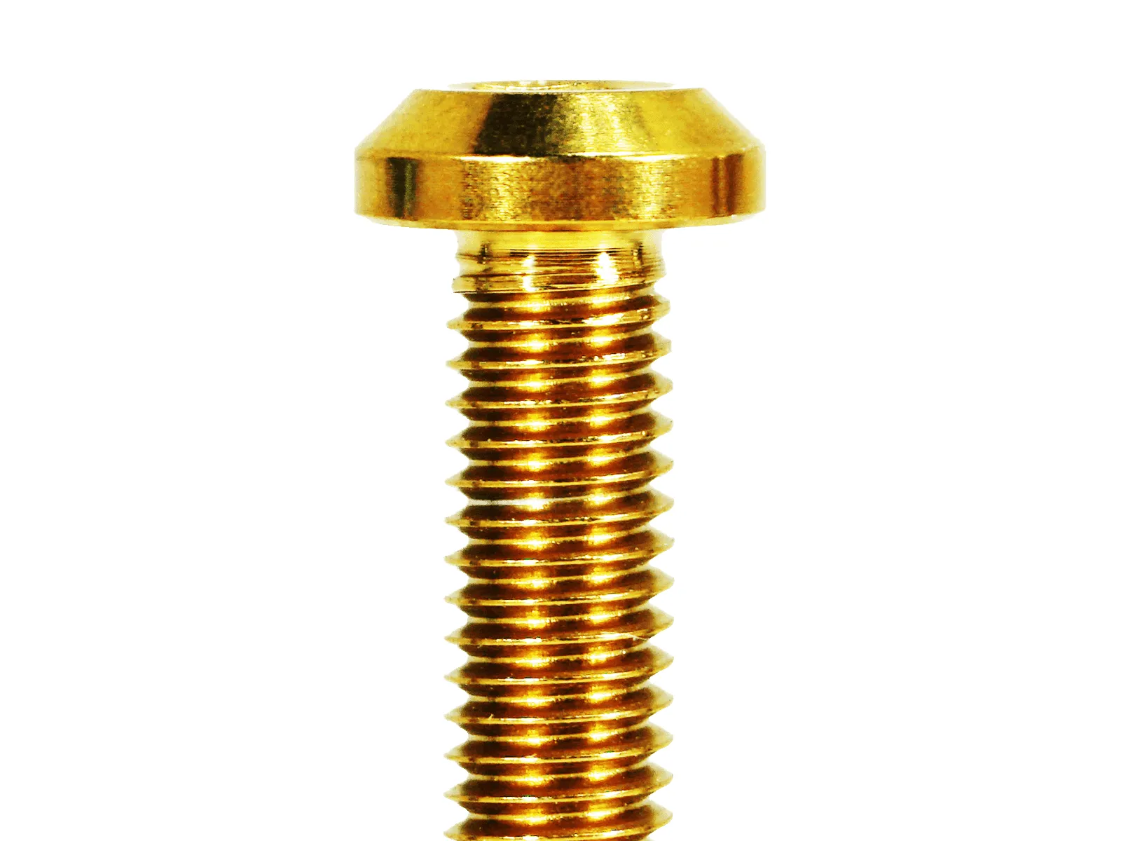 ZSPEC M6-1.0x24mm Dress Up Bolt® Fastener, Angled Head, Titanium Grade-5, Per Each