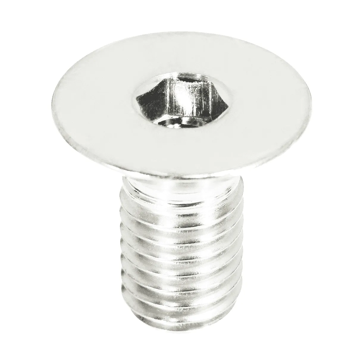 ZSPEC M6-1.0x25mm Flat-Head FHSC Fastener/Bolt, Titanium Grade-5, Per Each