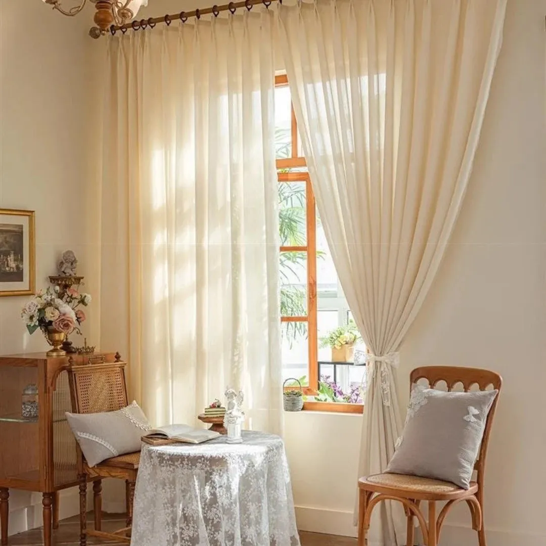 Zuri Polyester Damask Embossed Leaf Custom Privacy Curtain